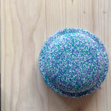 Der Stapelstein® Confetti Single Super Cool von oben.