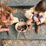 Mandala Regenbogen Blüten