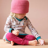 Jutekörbe Set Rosa-Gelb