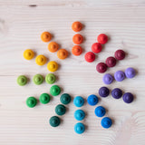 Mandala Regenbogen Blüten