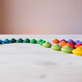 Mandala Regenbogen Blüten