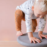 Stapelstein Balance Board Grau