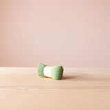 Die Stulpen für Babys und Kinder in der Farbe Limette.