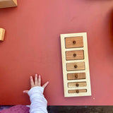 Breit-Schmal Montessori Holz Puzzle