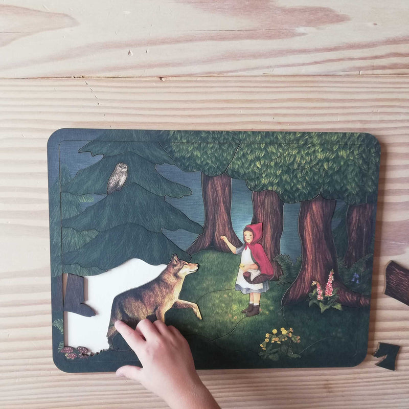 Legespiel Rotkäppchen